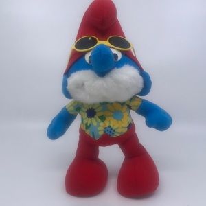 Peyo 1996 Papa Smurf Plush